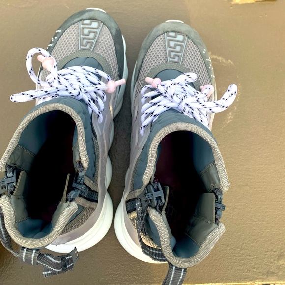 2 Chainz x Versace Chain Reaction High ’Grey’ - Picture 3 of 7